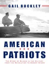 American Patriots (MP3): The Story of Blacks in the Military From the Revolution to Desert Storm